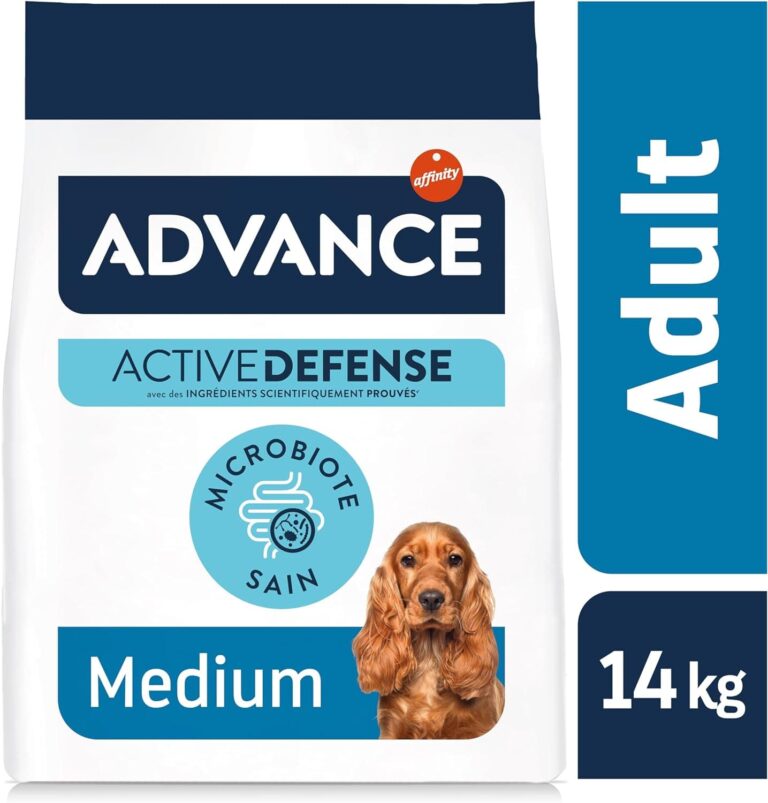 Advance Medium Adult Chicken, Pienso para Perros Adultos de Razas Medianas con Pollo, 14kg
