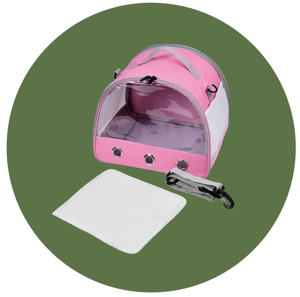 BOLSOS Y MORRALES PARA TRANSPORTAR CHINCHILLAS