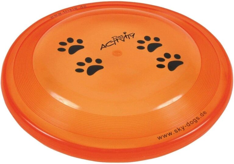 TRIXIE Disc Dog Activity, Plástico extra Resistente, 23 cm, Perro