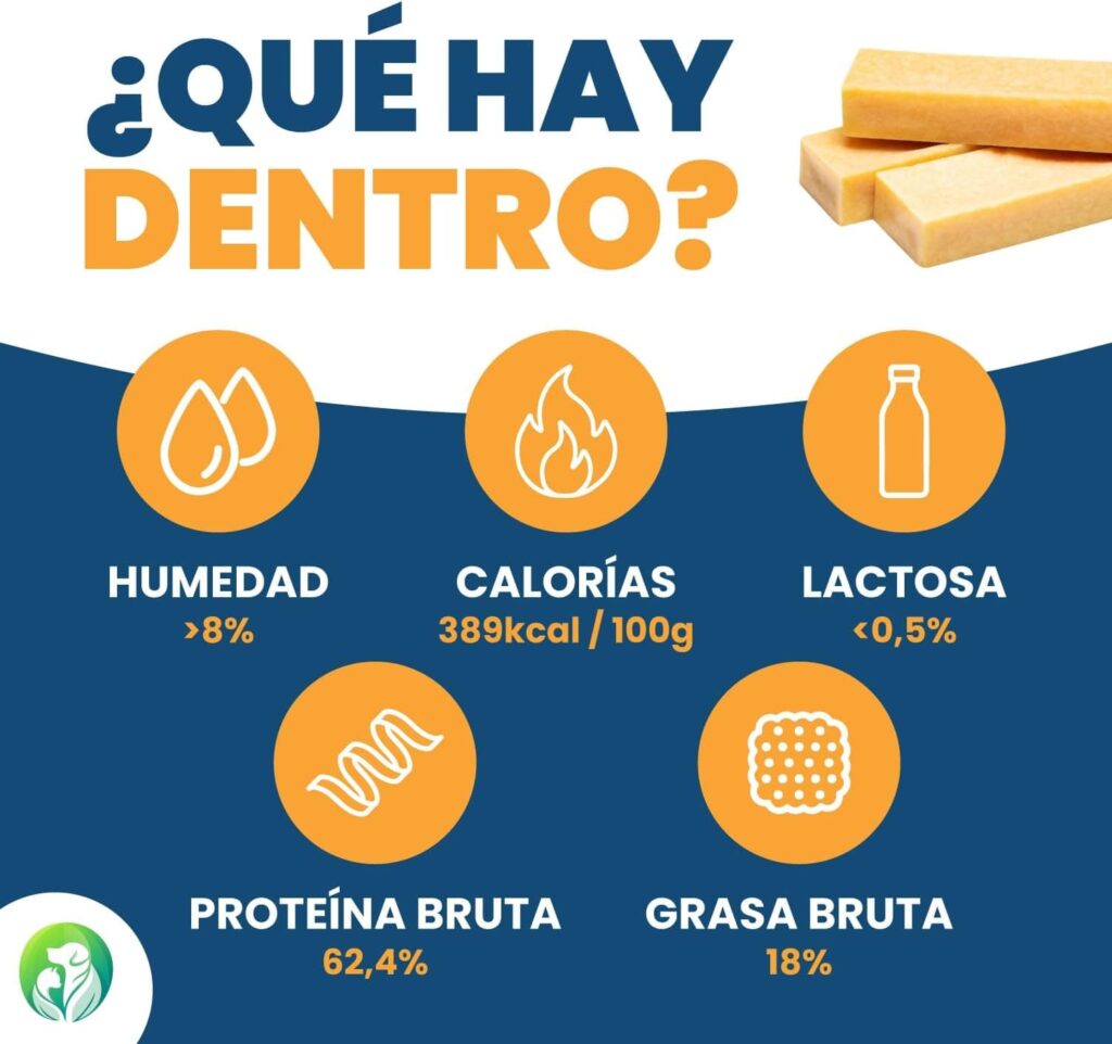 Dilecti Huesos de Queso Naturales - Los Masticables Naturales Muy Sabrosos, Duros y Duraderos Mantendrán a su Perro Ocupado Durante un Tiempo. (Talla XL, Juego de 3)