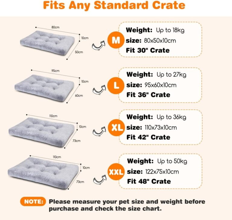 Nobleza Cama Lavable Grande, Super Suave y Esponjoso Anti-Ansiedad Cama para Perros, de Felpa Fondo Antideslizante, Gris Cama antiestres, 110x73x10 cm, XL