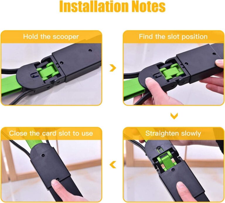 Recogedor de Dientes de Mango Largo para Mascotas, Plegable, 60,96 cm, portátil, sólido dentado, para Limpieza de Arenas, Utensilios de Limpieza para Gatos y Perros al Aire Libre/Interior (Verde)