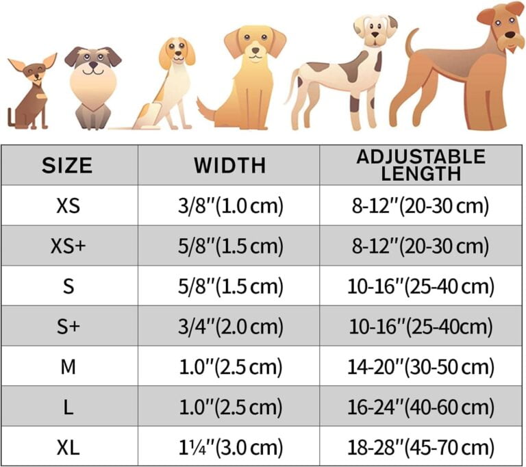 TagME Collar Perro Ajustable,Collar Nylon Reflectante,para Caminar Correr Entrenamiento,para Perros Grandes,Negro,2.5cm De Ancho