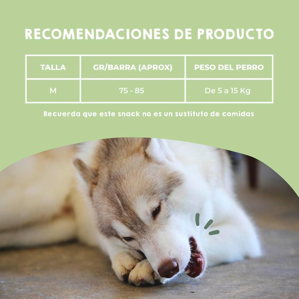 MAIKAI Hueso para Perros Queso del Himalaya Talla M Pack de 2 - Elimina Placa y Mal Aliento - Mordedor Natural - Churpi - Ideal Razas 5-15 kg - Premios Perros