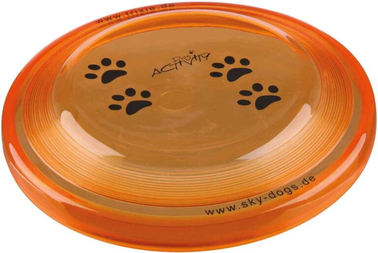 TRIXIE Disc Dog Activity, Plástico extra Resistente, 23 cm, Perro