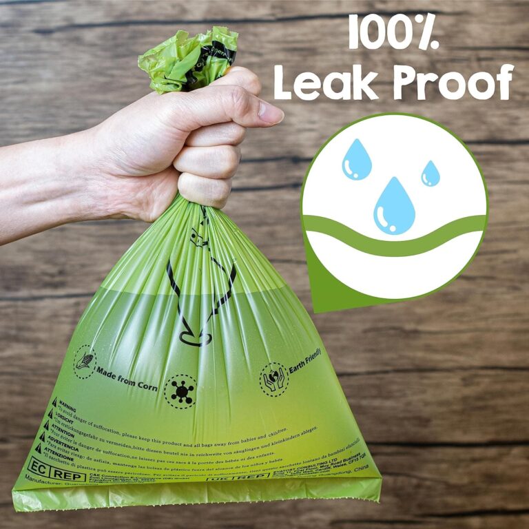 YORJA Bolsas para Excrementos de Perro,24 Rollos/360 Unidades,Extra grueso,fuerte y a Prueba de Fugas Biodegradable Bolsas para Caca de Perro