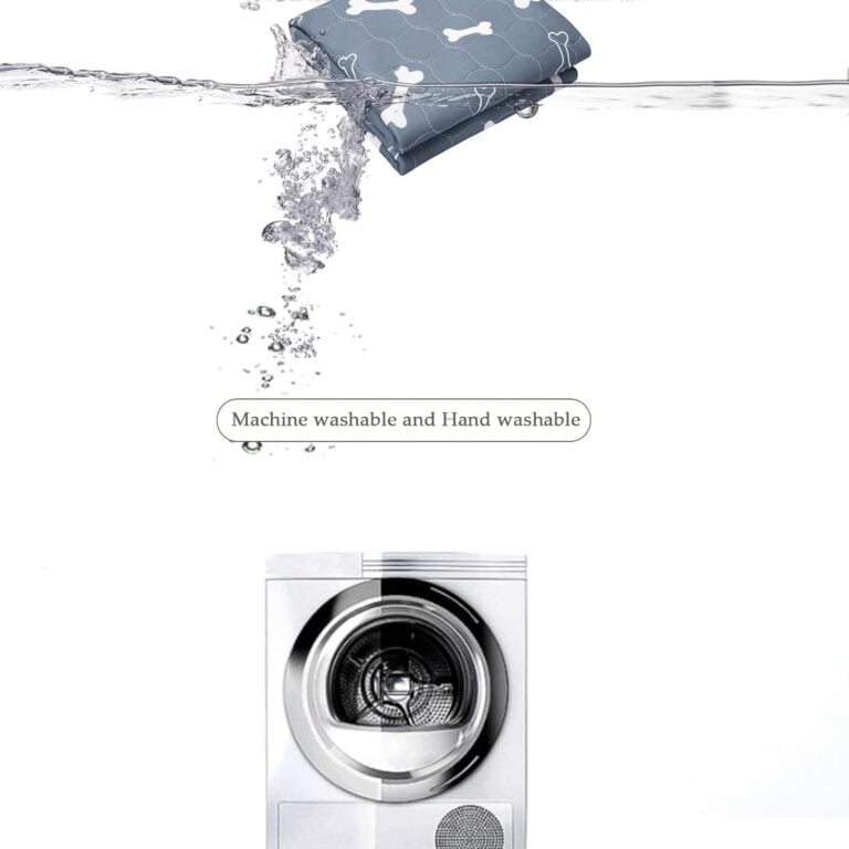 Geyecete Empapadores Reutilizables Lavables para Perros,60*45cm Alfombras de adiestramiento Ultraabsorbente para Perros,Almohadillas para Cachorro,Training Pads para Mascotas-GIRS-S-2 Piezas