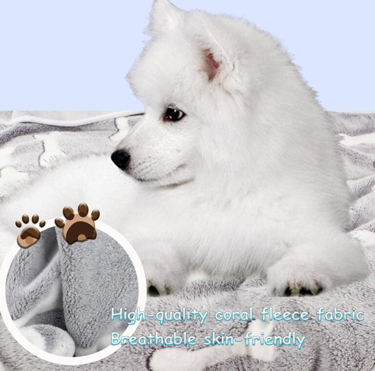 4-Pejiijar 3 Piezas Manta para Perros Mascotas Gatos Manta Suave Lavable Alfombrilla para Dormir Manta para Cachorros Tapete para Sofa Cama Adecuada para Pequeño Mediano Grande Perros Gatos Mascotas