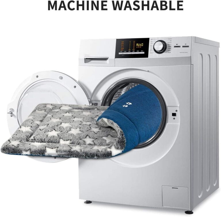 KROSER Almohadilla para Perros Colchoneta Reversible Colchón para Mascotas Elegante 91 cm Almohadilla de Esponja de Alta Densidad Lavable a Máquina Cama para Perros Grandes de hasta 32kg