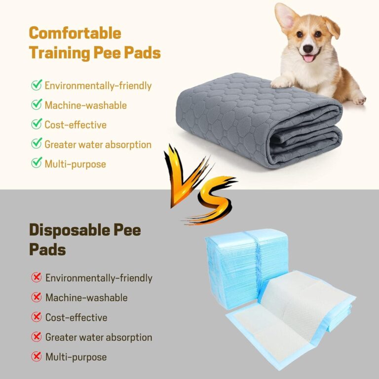 Almohadillas de entrenamiento reutilizables para perros, paquete de 2 almohadillas de entrenamiento lavables para cachorros, súper absorbentes, impermeables, coche, viajes (120x90 cm)