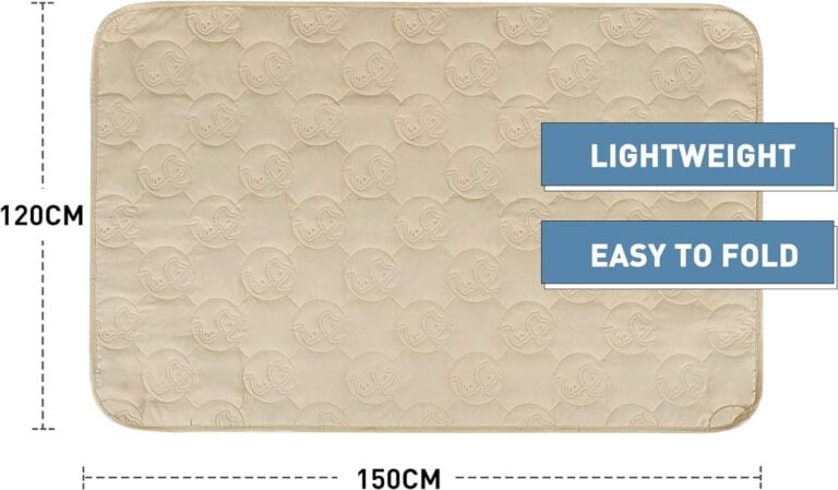 Kritter Planet Manta Impermeable para Perros Manta a Prueba de líquidos para sofá Cama Cachorros Gatos Manta Cama Funda Protectora para Asiento de automóvil Lavable, 150 × 120 cm