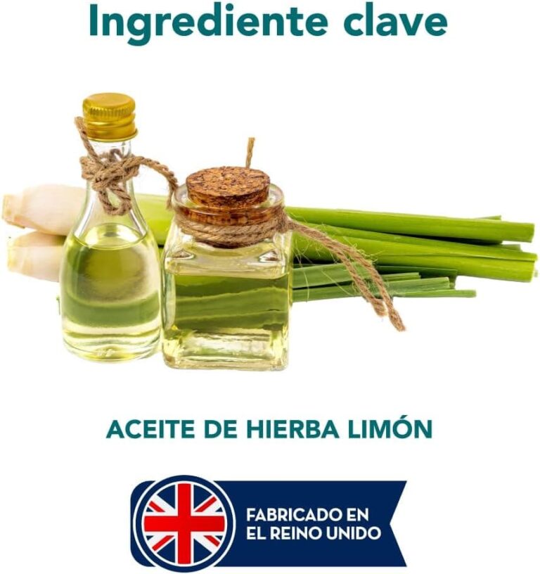 The Healthy Dog Co Champú antipulgas Completamente Natural | Limoncillo | 500ml | El Mejor Tratamiento para Perros y gatos | Fórmula Potente y Segura | Mata y controla pulgas garrapatas y piojos