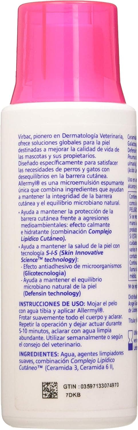 Virbac Allermyl Champú Dermatológico, 200 ml