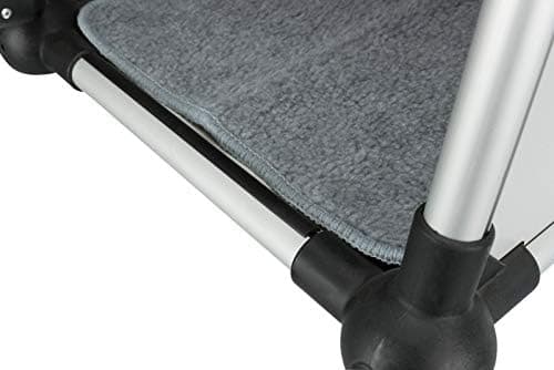Trixie 39342 Caja de transporte, aluminio, M — L: 63 × 65 × 90 cm, plateado/gris claro