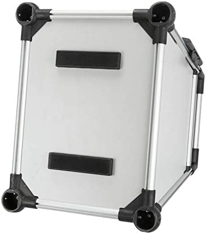 Trixie 39342 Caja de transporte, aluminio, M — L: 63 × 65 × 90 cm, plateado/gris claro