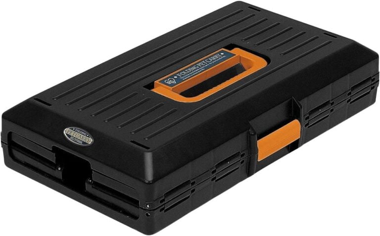 Iris Ohyama, Jaula, Caja de Transporte para Perro, Gato, 2 Puertas, L55 x F31.5 x A36.4 cm, FC-550, Negro