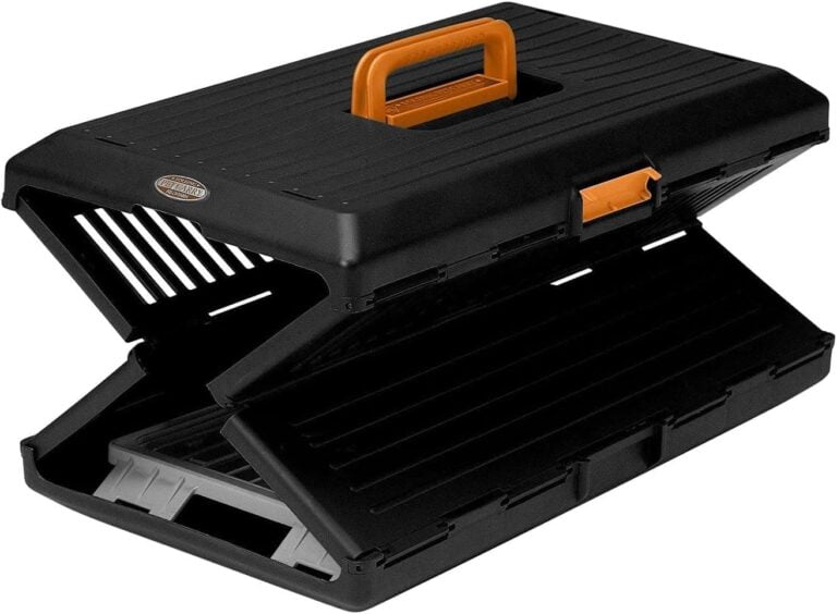 Iris Ohyama, Jaula, Caja de Transporte para Perro, Gato, 2 Puertas, L55 x F31.5 x A36.4 cm, FC-550, Negro