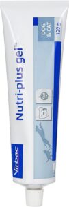 Virbac Nutri-Plus Gel | 120 g | Alimento complementare per cani e gatti per l'integrazione nutrizionale e la convalescenza | Stimolante dell'appetito, vettore energetico altamente concentrato
