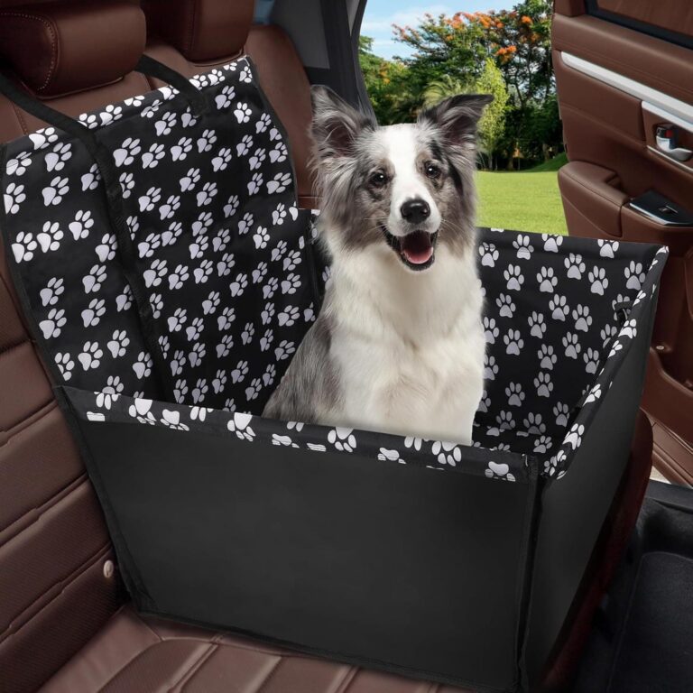 Wimypet Refuerzo de Coche para Perros, Fundas de Asiento de Perro a Prueba de Agua