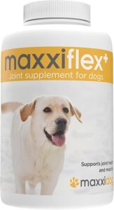 maxxipaws maxxiflex+ Caderas y Articulaciones - Suplemento Condroprotector para Perros Adultos - 120 Comprimidos
