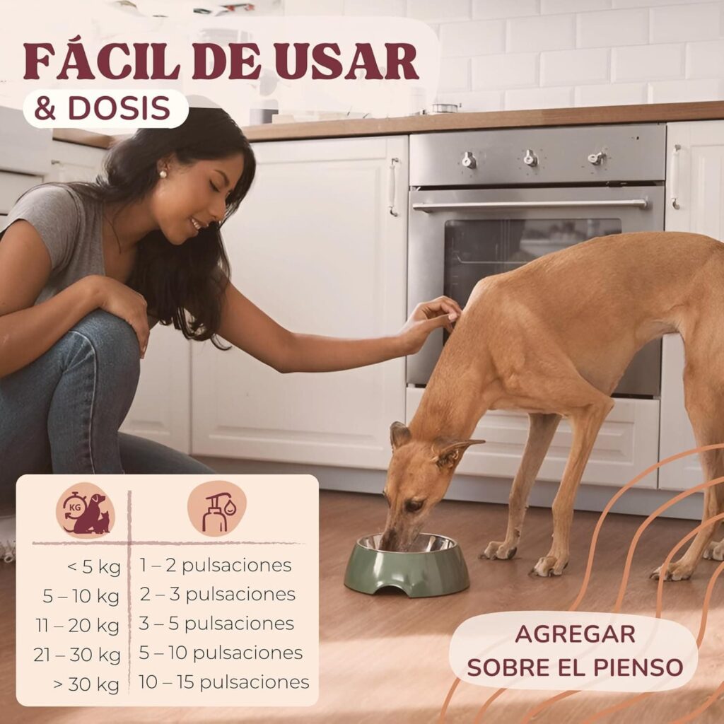 Lamina Care - Aceite De Salmon Perros y Gatos Enriquecido con Omega 3 y 6, EPA y DHA, Fórmula Avanzada Natural para Articulaciones Fuertes, Piel Sana y Pelaje Brillante (1000ml)