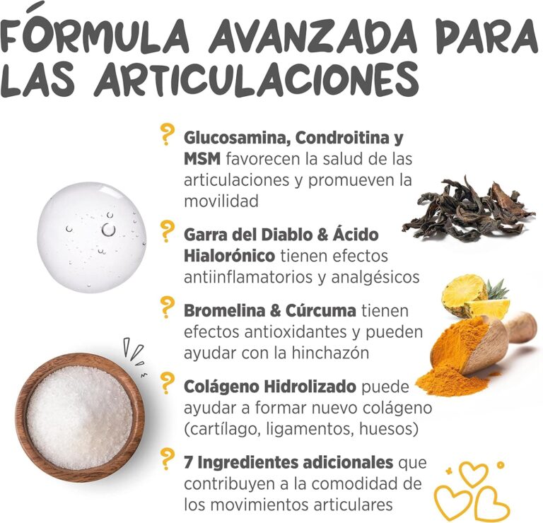 maxxipaws maxxiflex+ Caderas y Articulaciones - Suplemento Condroprotector para Perros Adultos - 120 Comprimidos