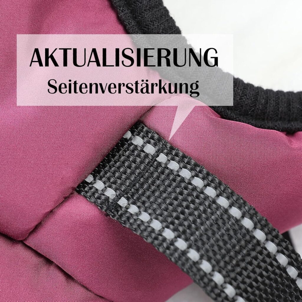 Chaqueta de Invierno para Perros a Prueba de Viento Impermeable 2 en 1 Abrigo para Clima frío Chaleco para Perros arnés Cachorro Chaqueta cálida de Invierno,Azul,XXL