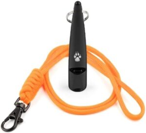 TDL - Silbato de entrenamiento para perros con cordón, silbato para perros con tono fuerte y sólido y sonido de gran alcance