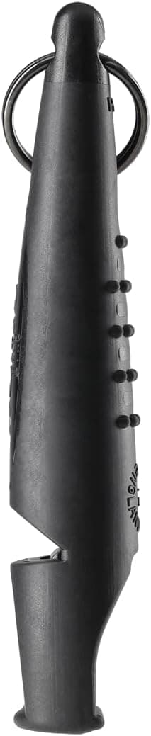 ACME Silbato para Perros n.º 211,5 (actualización de 2023) con Banda de Silbato en Negro Mate | Alpha | Ideal para la devolución de Llamada | Gran Alcance | frecuencia estandarizada (Negro)