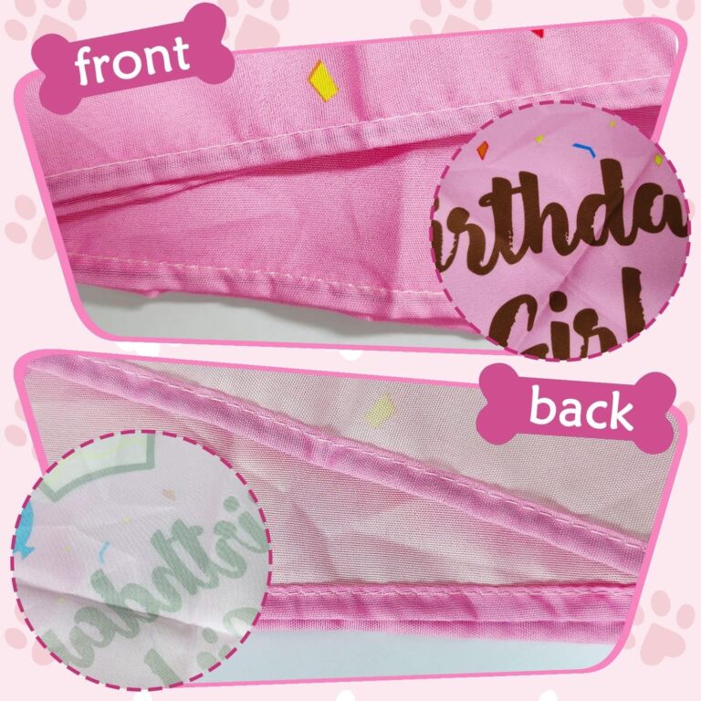 Bandana de cumpleaños para Perro, Bandana para Perro para cumpleaños, triángulo